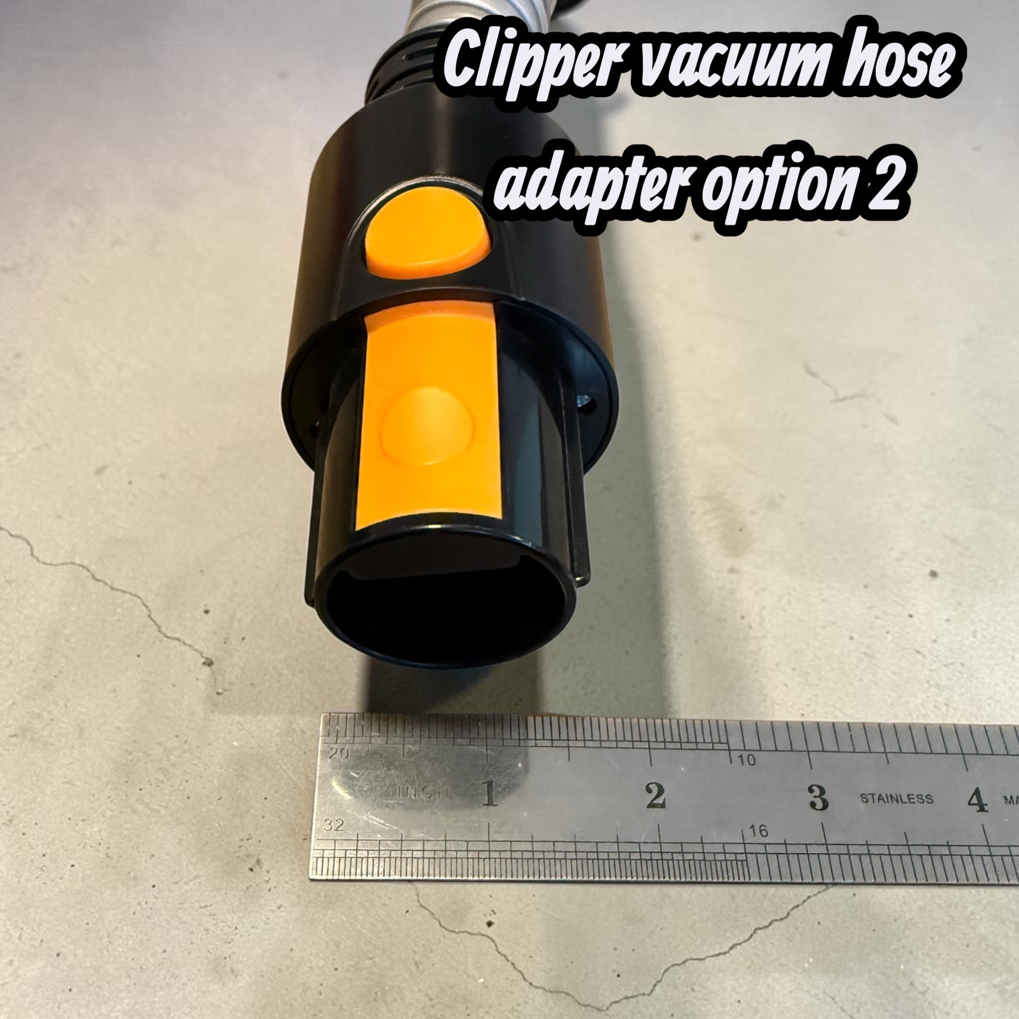 Pet grooming clipper vacuum adapter kit, bring your own vac!