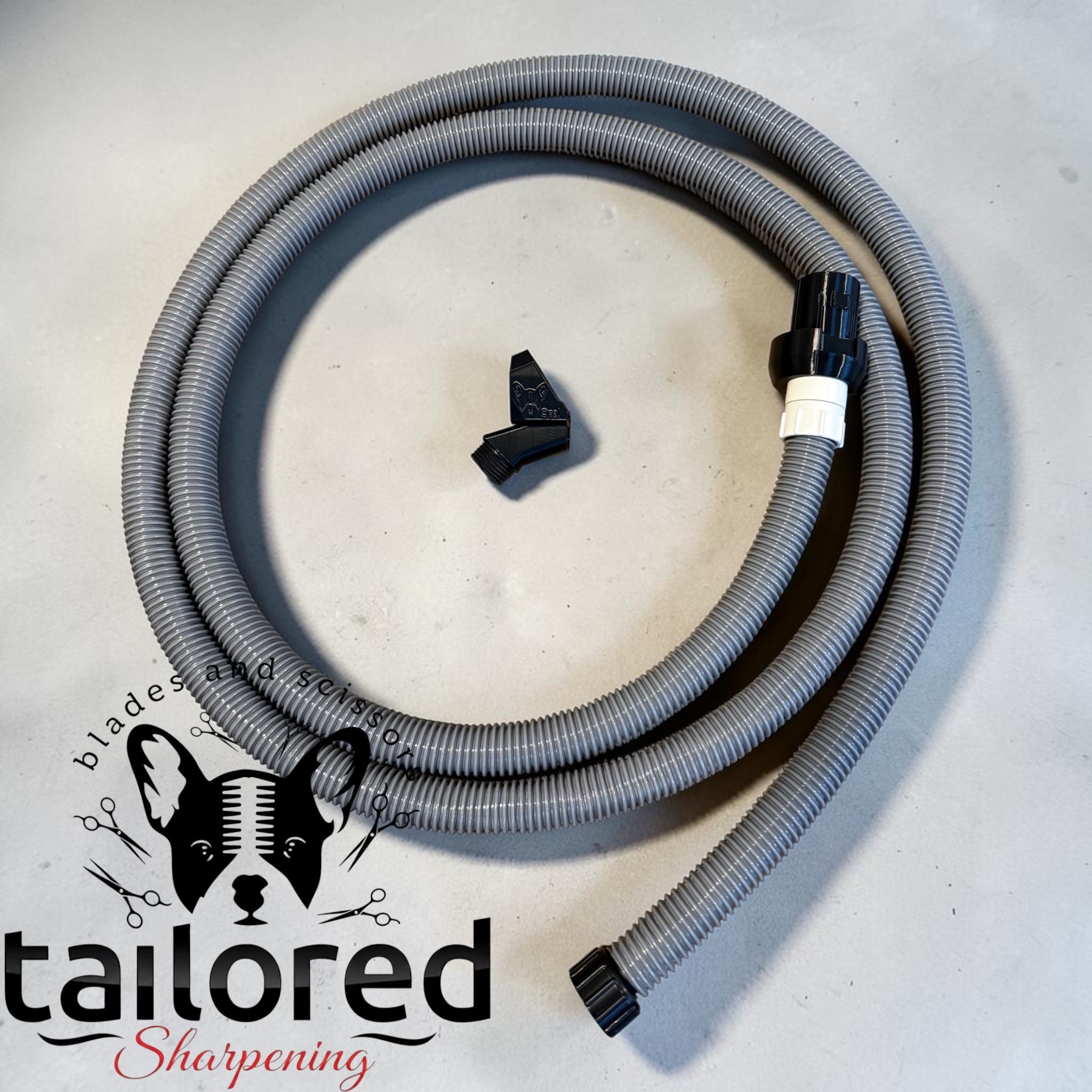 Pet grooming clipper vacuum adapter kit, bring your own vac!