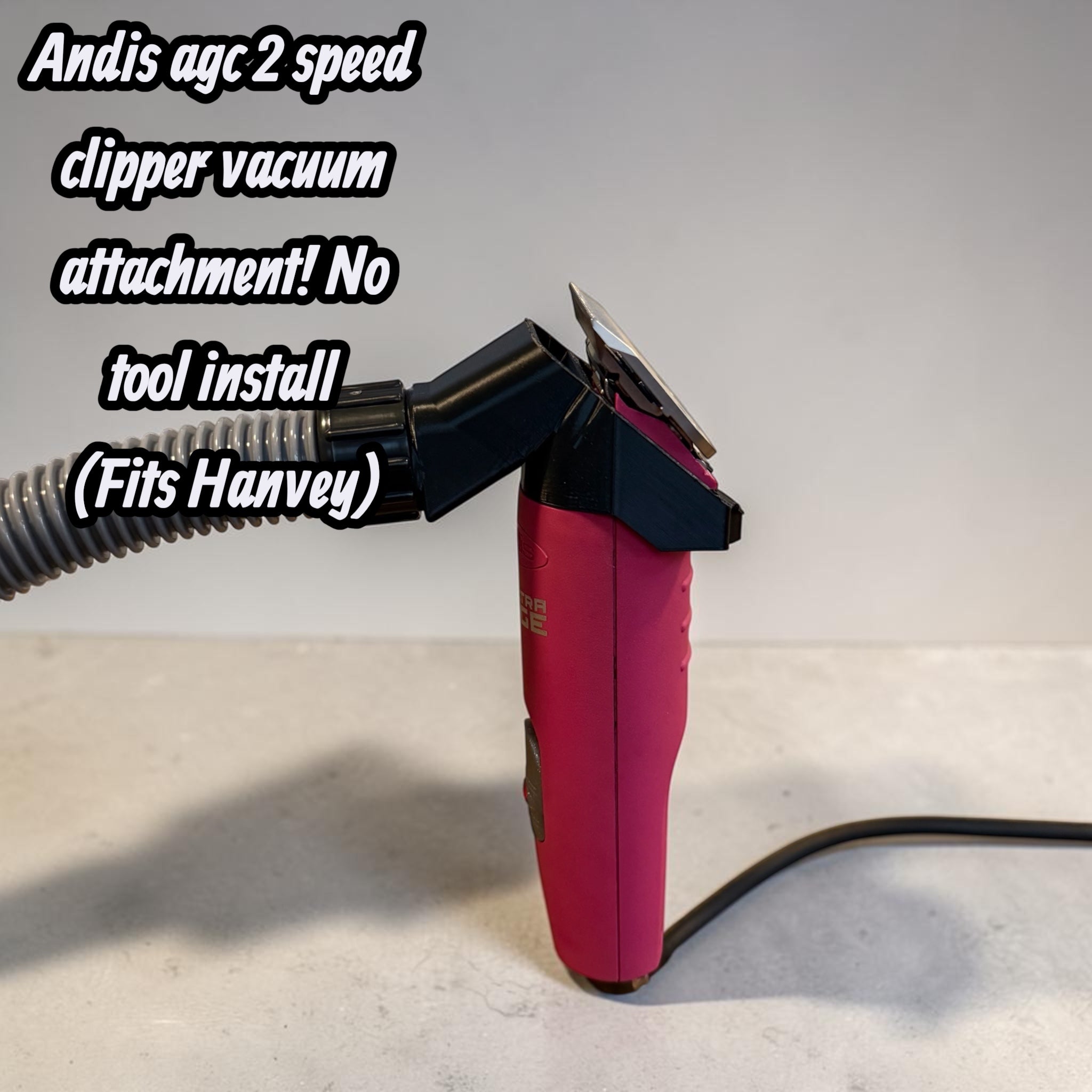 Andis Agc 2 speed Clipper vacuum attachment